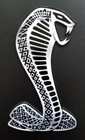 Ford Mustang Shelby Cobra Snake Heavy Duty Steel Metal Sign -large