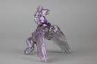 Clearware Purple Iridescent Pegasus Draft Diablo   Breyer 1 64 Scale Micro