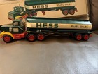 Vintage 1977 Hess Tanker Truck With Original Box Marx Toys Hong Kong No Lights