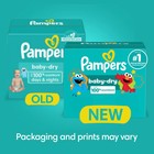 Pampers Baby Dry Diapers Pack - Size 2 -186ct