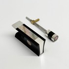 4 4 Violin Frog Silver Parts Ebony Frog Screw Button Bow Abalone Single Eye