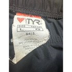Tyr Mens Padded Cycling Shorts Black Size Large Made In Usa Bike Triathlon