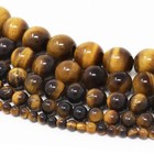 Tiger Eye Beads Grade Aaa Gemstone Round Loose 4mm 6mm 8mm 10mm 12mm 15  Strand