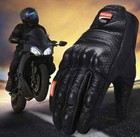 New Ducati Corse Black Men Motorcycle Motorbike Leder Racing Leather Gloves
