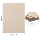 0 1 x7 x5  Book Board  10 Pack Chipboard Sheets Book Binding Board  Gray