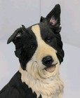 Border Collie Dog Statue  70031 Vintage Hand Crafted Country Artists