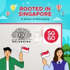 Singapore 2025 Sg60 Monthly Slogan Design April Postal Slogan Cancellation With