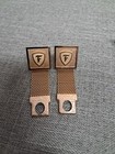 2 Pairs Vtg Rare Firestone Tire Advertising Wrap Around Cufflinks A e  Brubaker