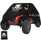 Utv Cover 2 Seater Waterproof Outdoor side By Side Atv 126 lx70 wx75 h