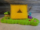 Vtg Disney Winnie The Pooh Play Set Lot Camping Treehouse Honey Pot Mr Sanders