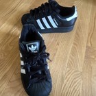 Adidas Superstar Boys  Sneaker Black White Us 3 5