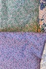 Lot 14  Yards Vintage Pastel Floral Fabric Quilting 7 Designs 4  Lbs Multicolor
