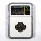 1866 Rays Shield Nickel Au 58 Ngc 5c Coin Sku i9142