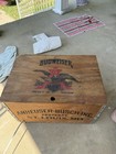 Anheuser Busch Budweiser Vintage Wooden Beer Crate St Louis  Mo 1876