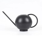 0 5-gal Metal Watering Can  Black