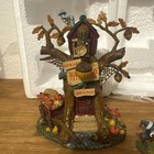 Hawthorne Village Disney Halloween Chip N Dale Haunted Treehouse