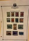 Canad   Stamps On Page Collection Stamps Used Collection 1940 s-1950 s 