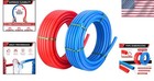 1 2 Inch Pex-a Pipe  100 Ft  - Flexible Red   Blue Tubing For Water Systems