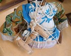 Antique Vintage Burmese Wood Marionette String Puppet Burma Dolls Thai 