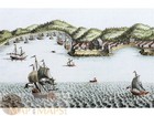India Kannur Old Prints  Vue De Cananor Bellin 1754