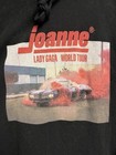 Lady Gaga Joanne World Tour Black Hoodie Size Large Black Merch Concert Music