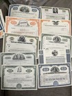 80 Stock Certificates  50 Cents Each Wow     - Lot 11