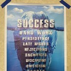 Positive Motivational Quote Success Water Poster     Canvas Wall Art 16x24     New