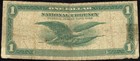 1918  1 One Dollar Green Eagle Boston Federal Reserve Bank Note Fr 709 - Large S