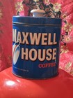Vintage  Maxwell  House  Coffee Tin Canister In Very Good Condition