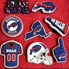      New 16-pack Buffalo Bills Crocs Shoe Charms Mafia Nfl  Josh Allen Helmet Fan