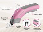 Workpro 4v Cordless Electric Scissors 2 Blade Rechargeable Powerful Shear Cutter