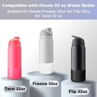 2-pack Silicone Boot For Owala 32 Oz Water Bottle  32 Ounces  Mint Green