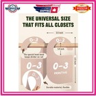12 Pack Baby Closet Dividers  Durable-sided Baby Size Closet Dividers