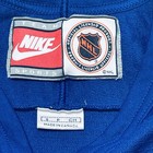 Vtg Team Nike Sports Nhl Toronto Maple Leafs Blue Jersey Sz S Made In Canada