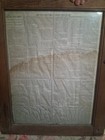 1862 New-york Tribune Civil War Newspaper Shiloh   Emancipation  Framed Original