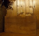 Early 1900 s Antique Walter Baker Chocolate Advertising Dovetailed Wood Box Nice