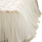  Dust Ruffled Bed Skirts Size Wrap Around Lace Bed Ruffle With King White