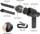 New Cordless Mini Computer Vacuum - Cleans Dust hairs  For Laptop car pet House