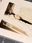 1930s Dead Man Casket Coffin Funeral Post Mortem Vtg Snapshot Photo