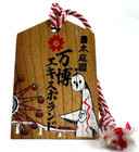 Vintage Osaka Expo 70 Tower Of Sun Wooden Tsuko Tegata Travel Pass Plaque
