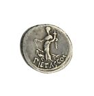 Marc Antony Ar Denarius Silver Coin Military Mint Fortuna 41 Bc Vf Ancient Rome