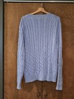 Mens Polo Ralph Lauren Light Blue Sweater Size Xl 