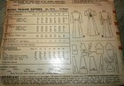  lovely Vtg 1940s Dress Mccall Sewing Pattern Bust 38