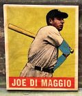 1948 Leaf Joe Dimaggio Wood Baseball Card Sign Display - 10 x12 