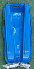 Hurley Kids Blue Snow Sled     Heavy Duty Plastic Winter Toboggan  Lightweight