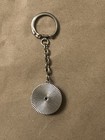 Seagram   s 7 Old Vintage Whiskey Advertising Keychain Metal Filigree  1950s