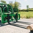 Titan 60  Pro Series Hook And Pin Extra Wide Pallet Fork Frame  36  Fork Blades