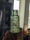 1890s Light Yellow Green Glass Dr  Pierce Anuric Kidney Tablets Medicine Bottle