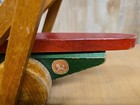 Wooden Pull Toy Vintage Moving Legs 10  Grasshopper Konrad Keller Holzspielwaren