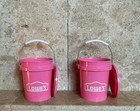 Lot Of 2 - Lowe s Pink And or Blue Mini Buckets Trending New Lowes Mini Paint